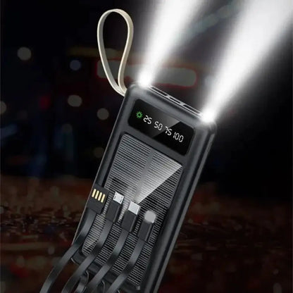 SunCharger Pro with Integrated Cables